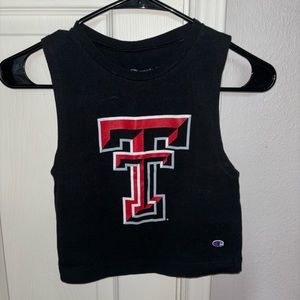 Texas tech crop top